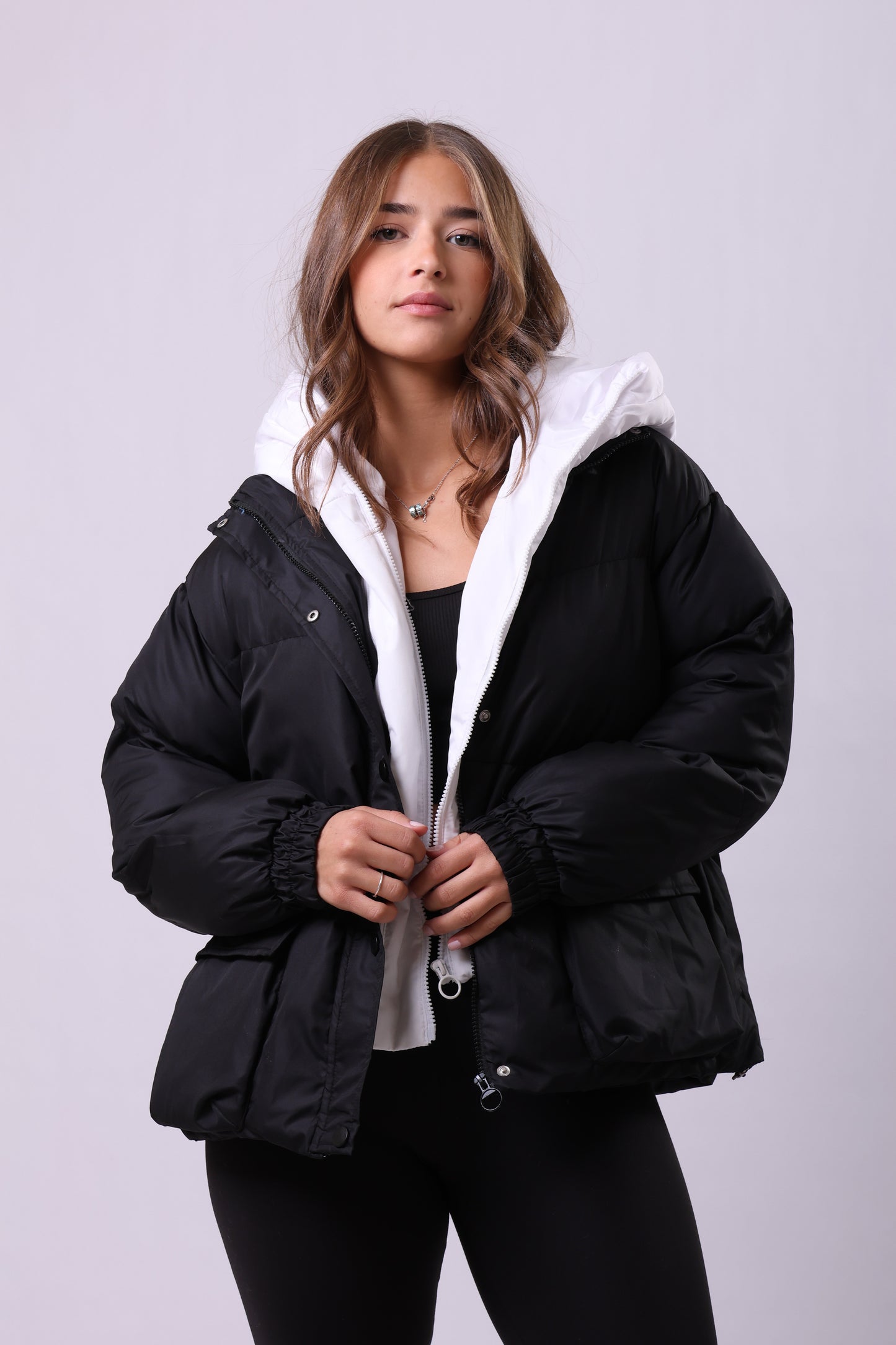 Sporty Puffer Jacket