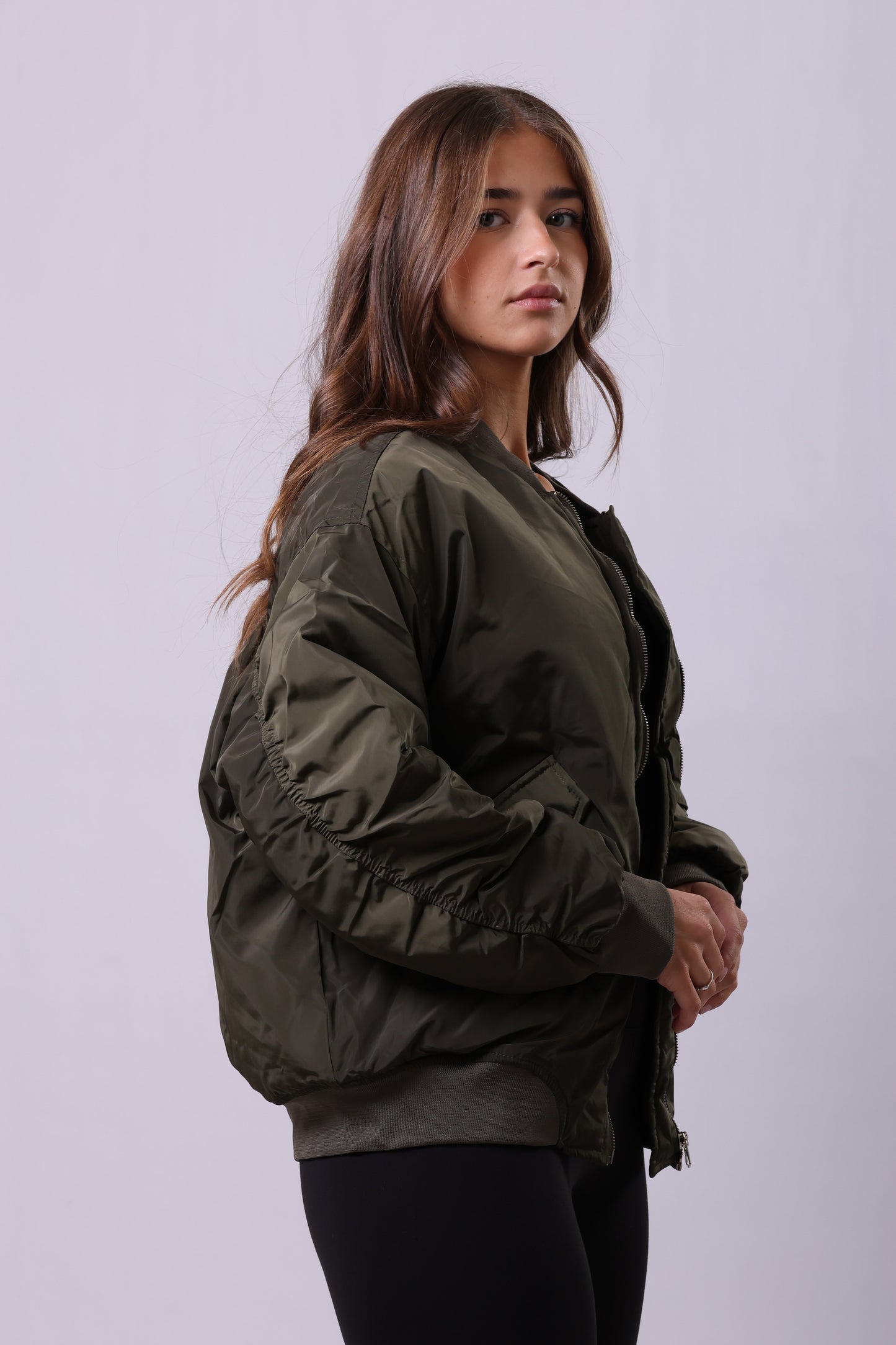 Contrast Cuff Jacket