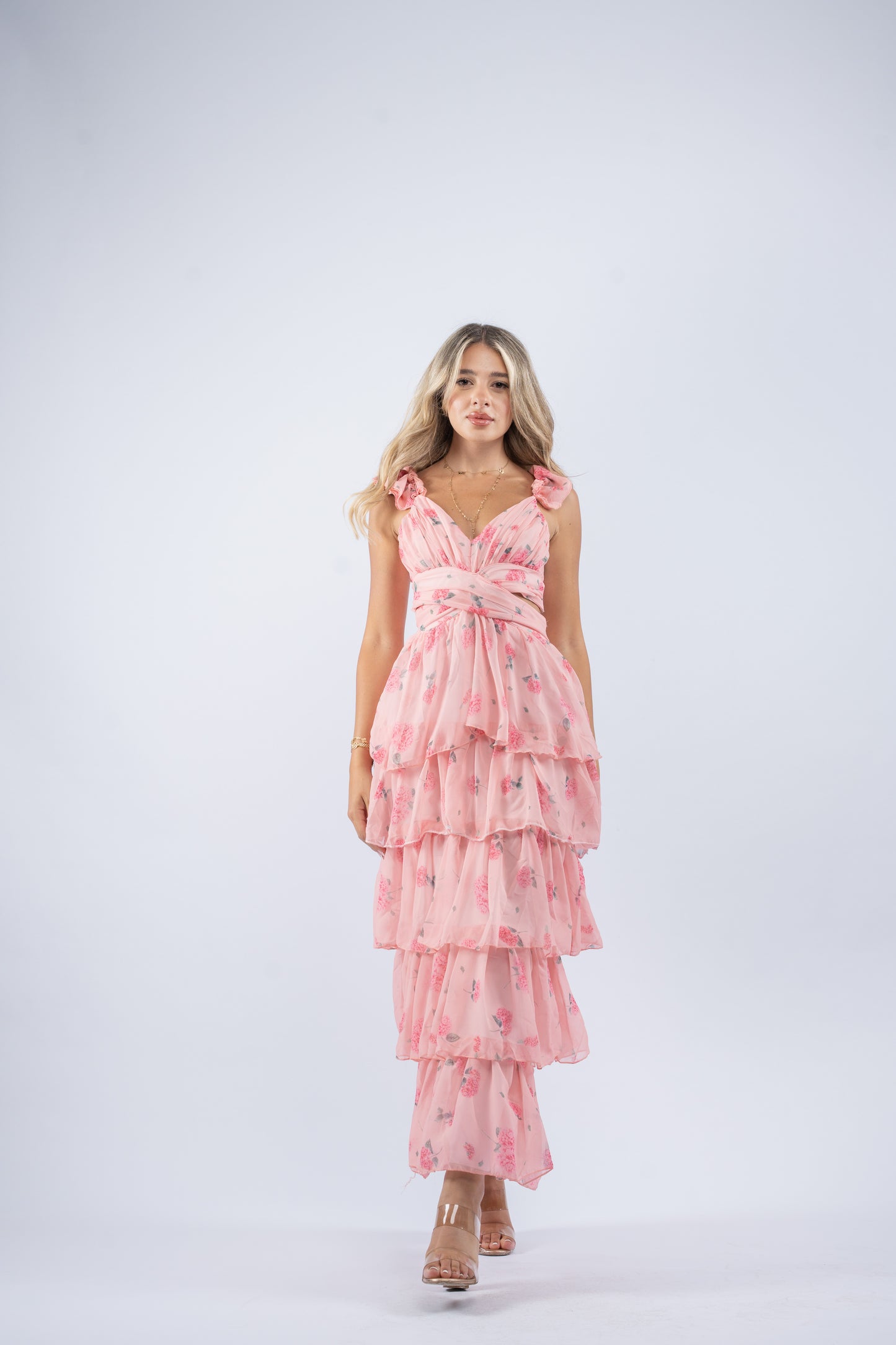 Rosalie ruffle dress