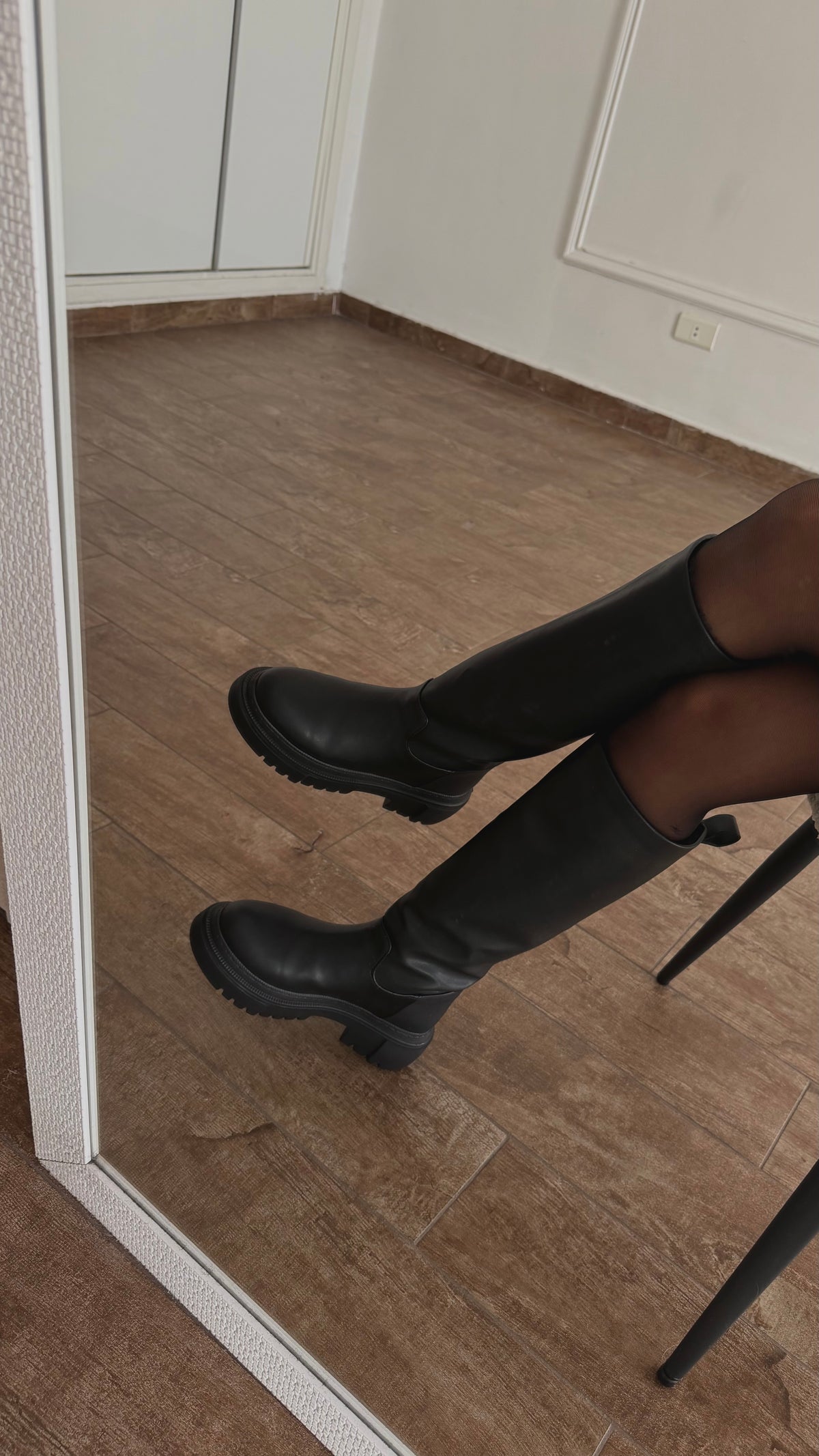 The chunky boots