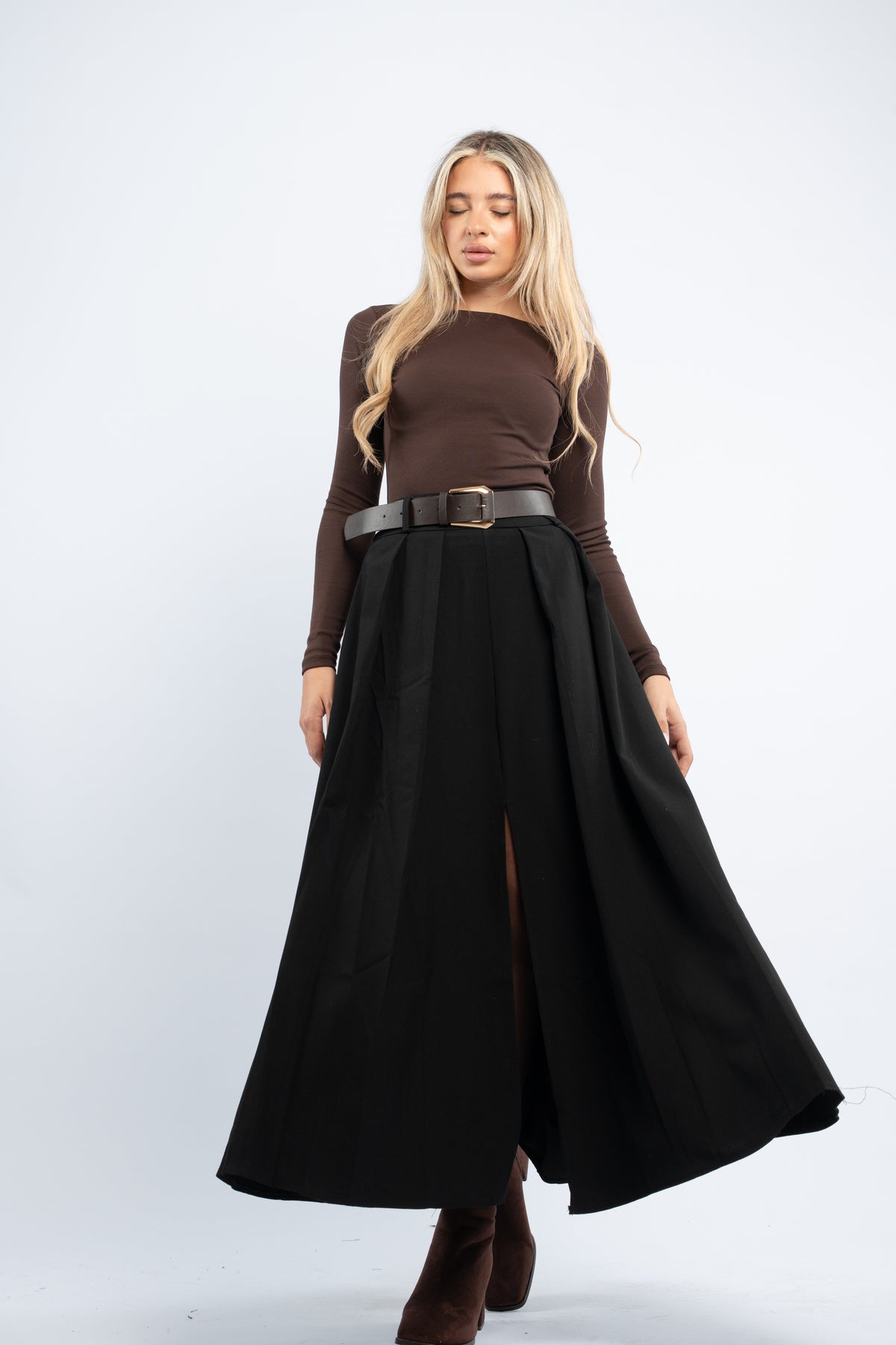 Maxi black skirt