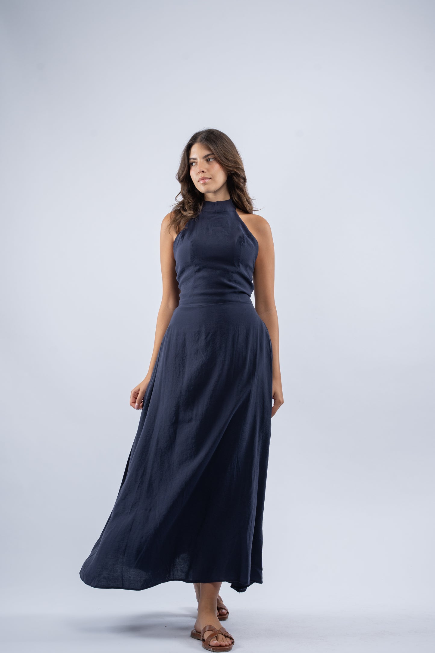 Isla halter dress
