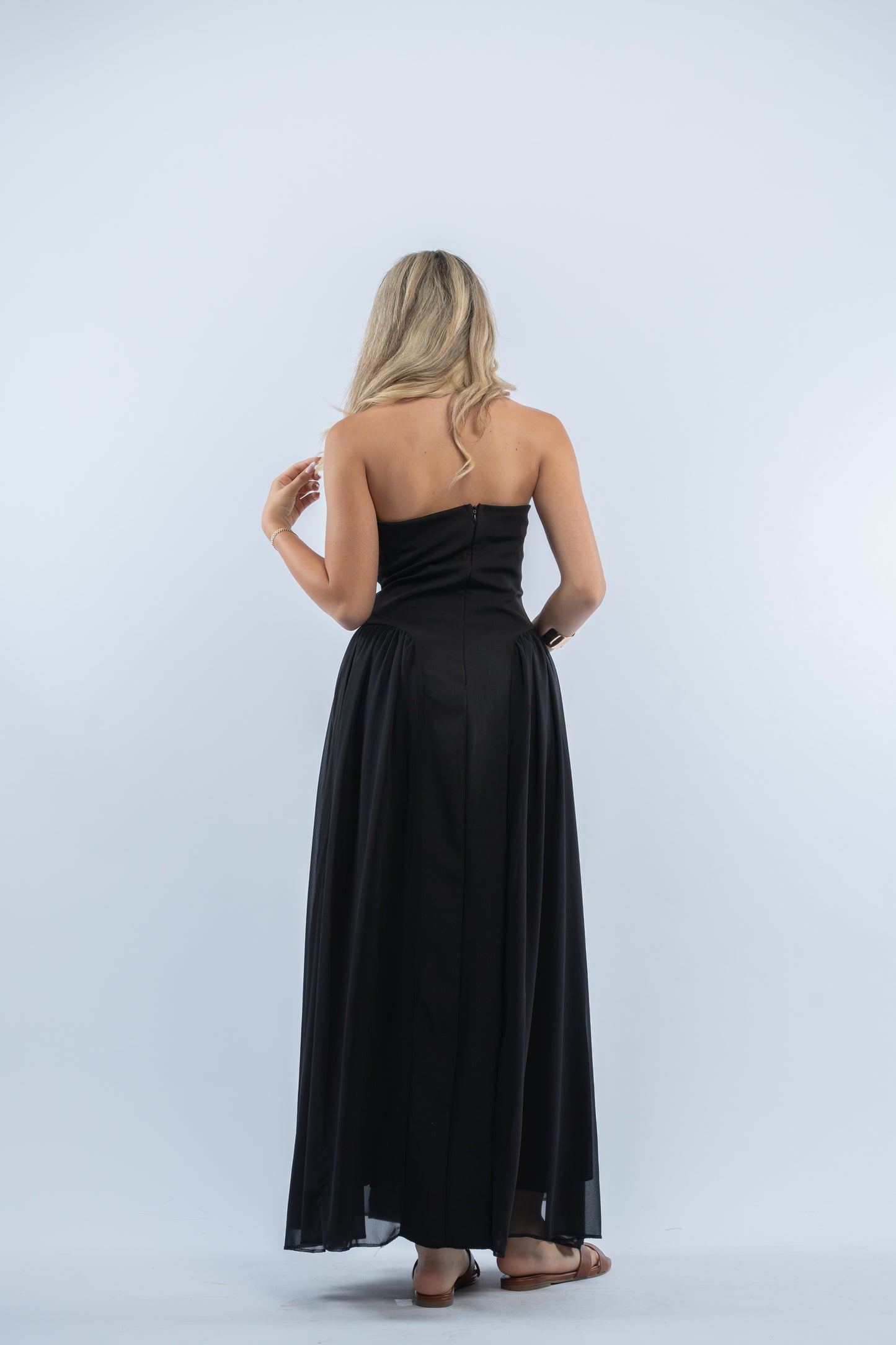 Strapless dress