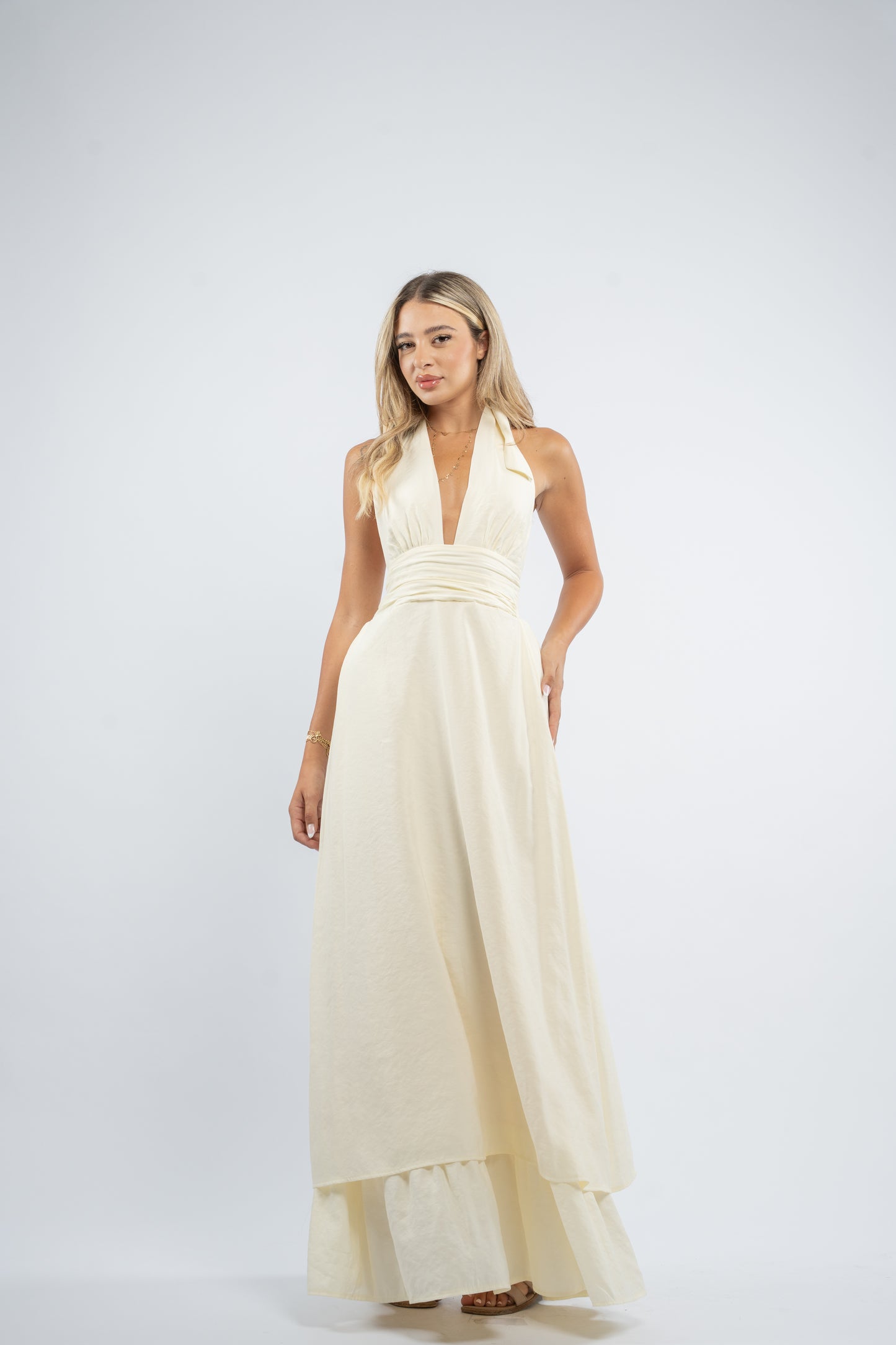 Sunshine halter dress