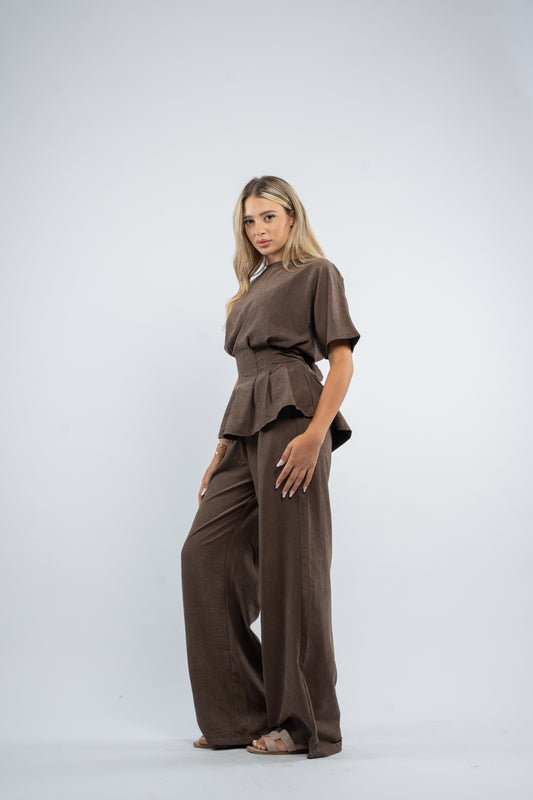 Butterfly tie- back set