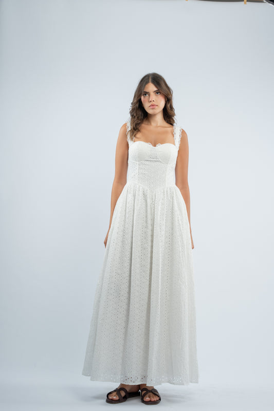 Bianca embroidery dress