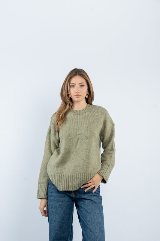 Classic knit sweater