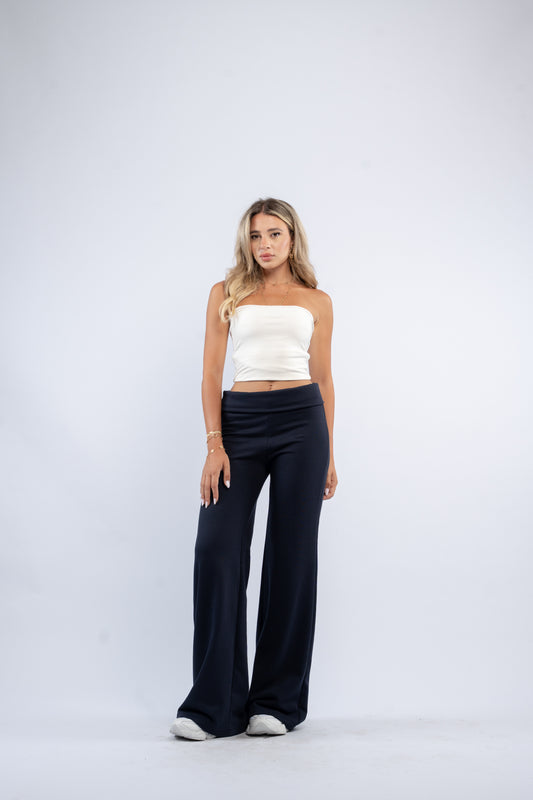 Fold-over lounge pants