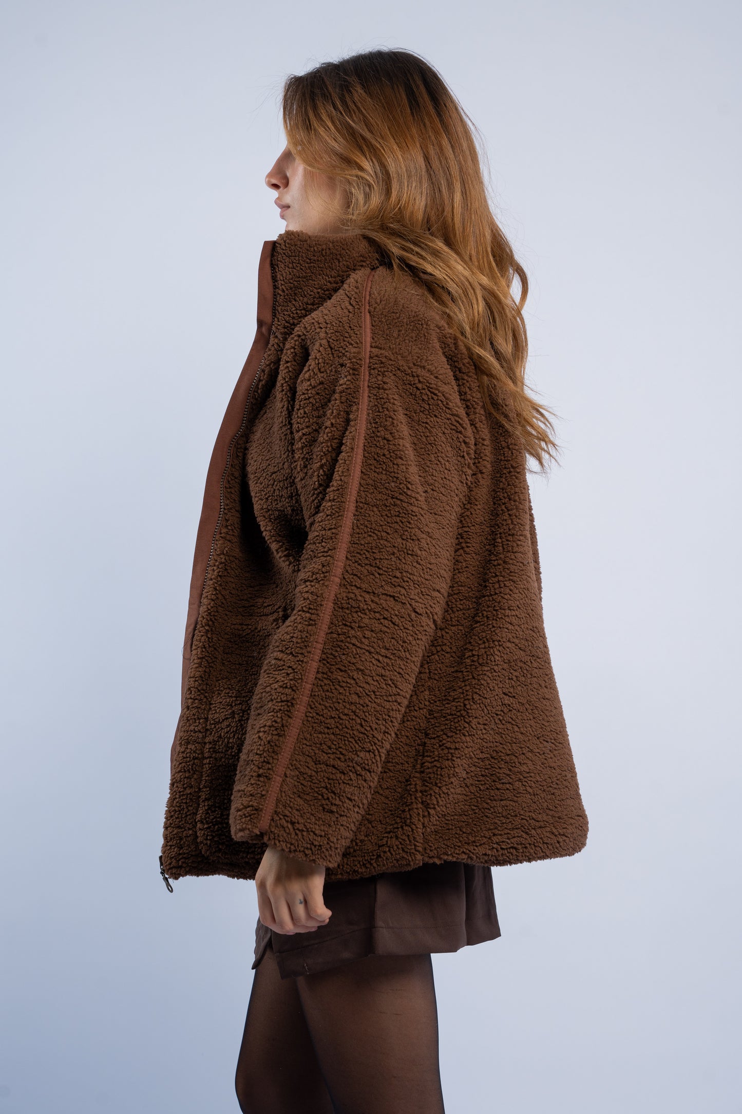 Teddy brown jacket