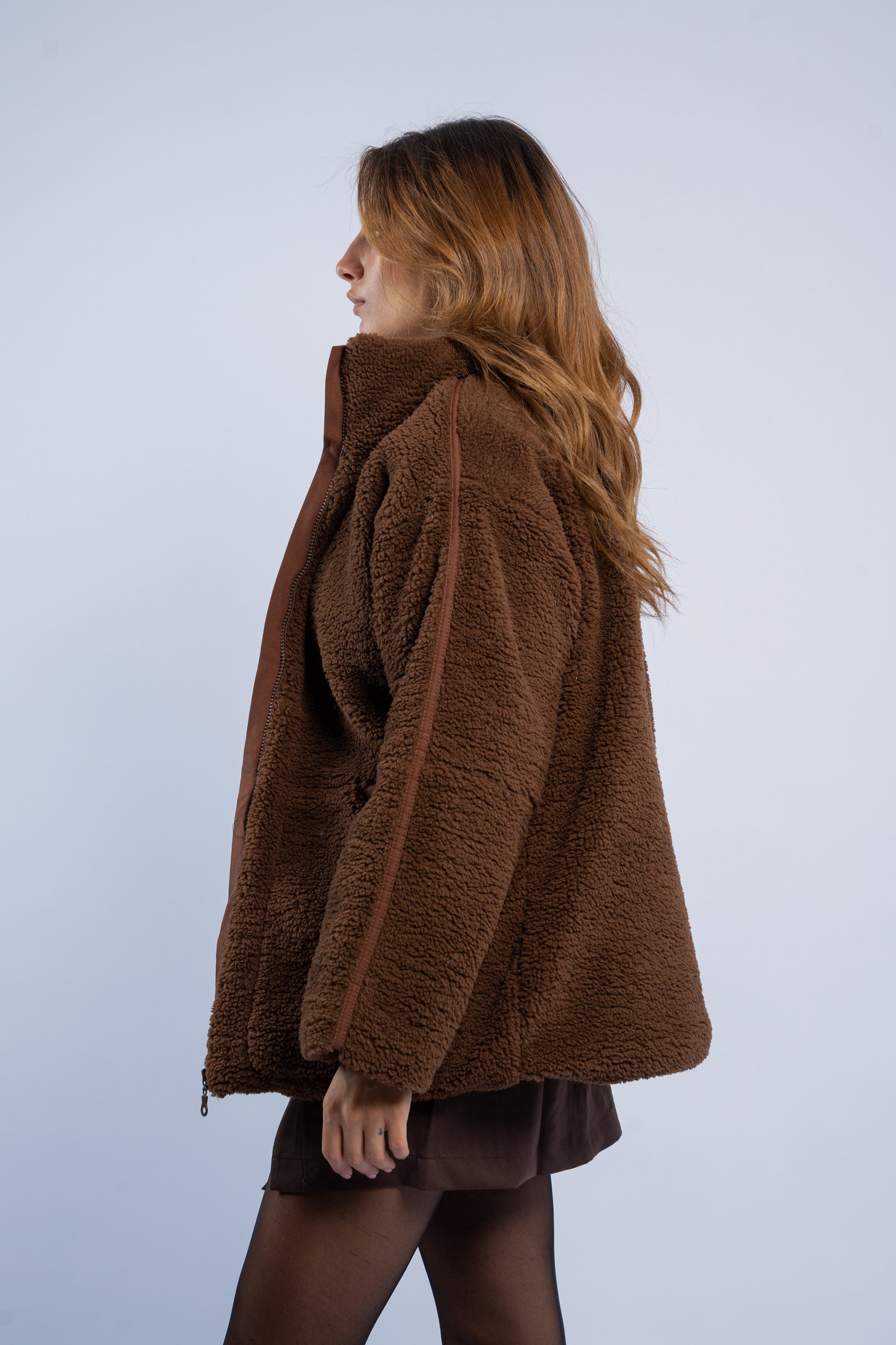 Teddy brown jacket