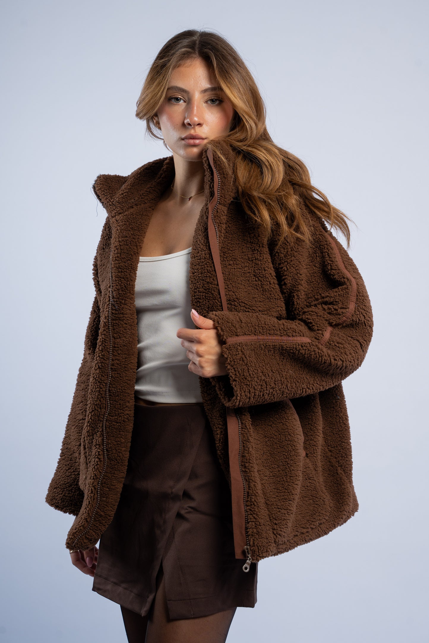 Teddy brown jacket