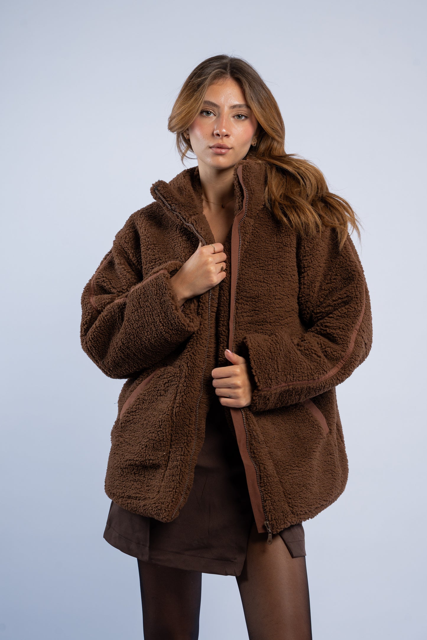 Teddy brown jacket