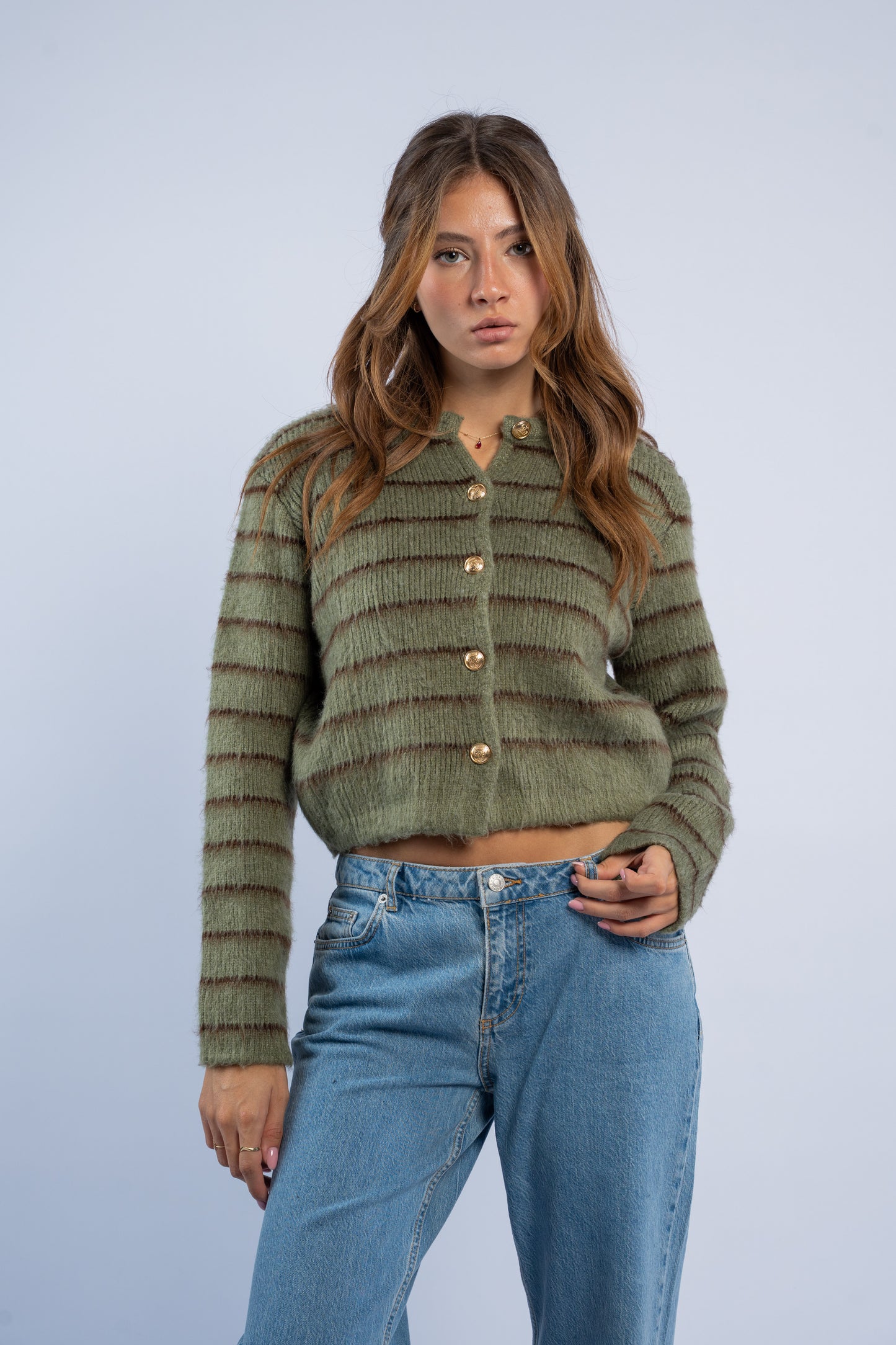 Knit cardigan