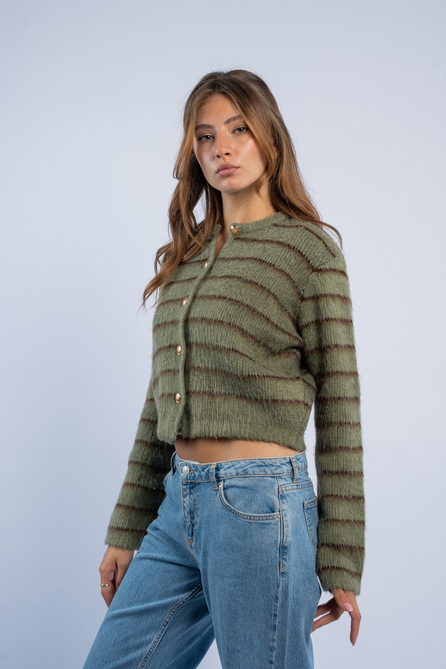 Knit cardigan
