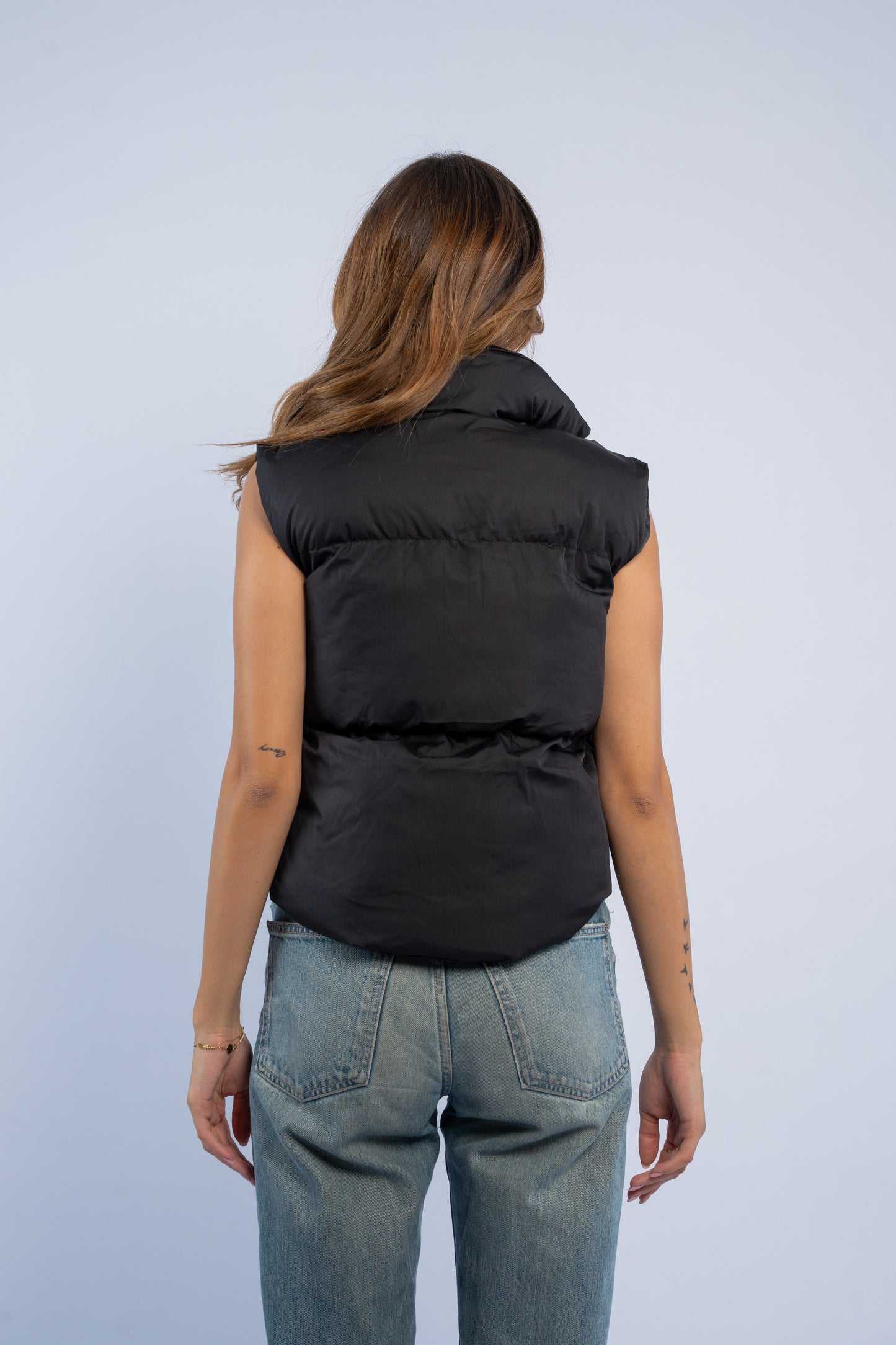 Black Puffer Vest