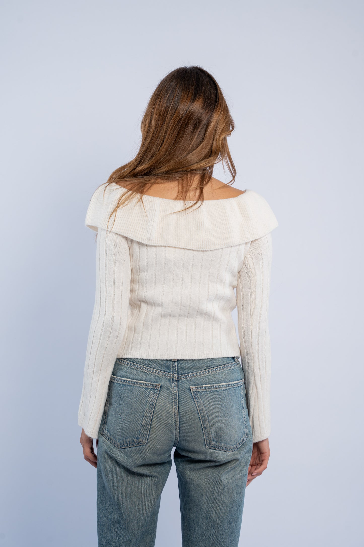 Coquette wool top