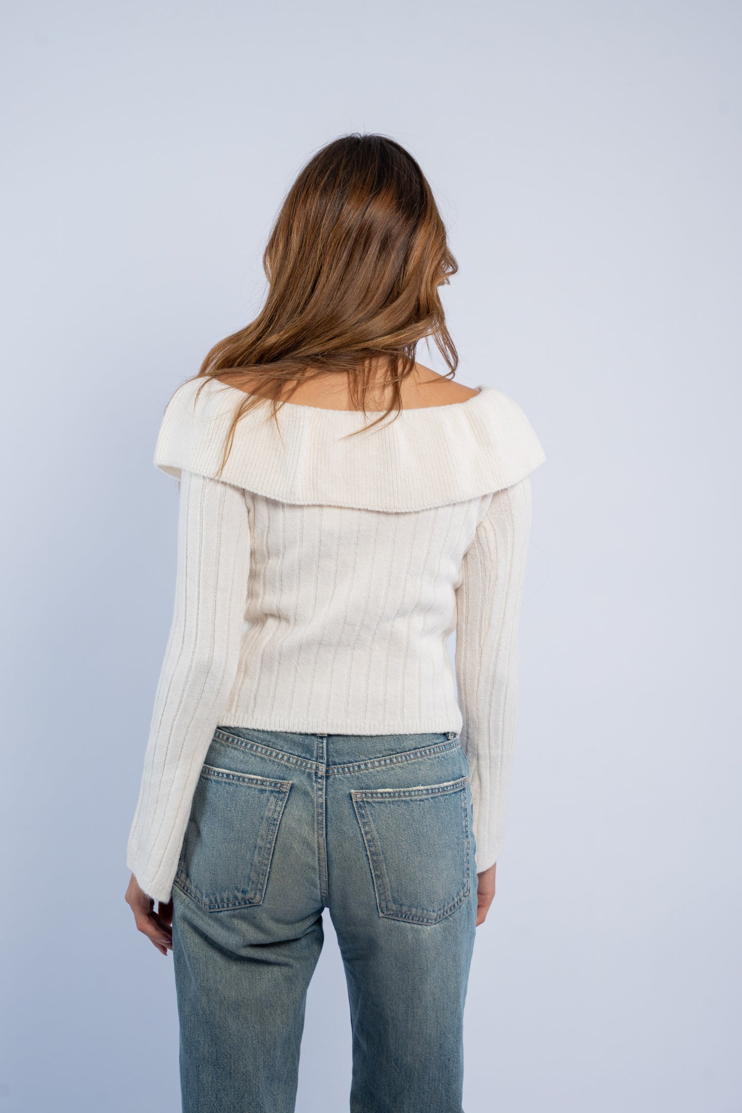 Coquette wool top