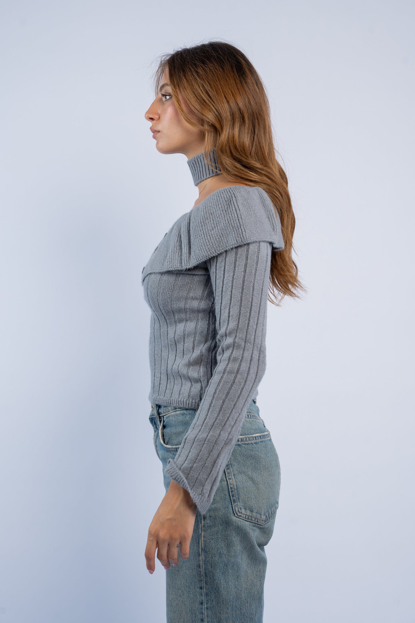 Coquette wool top