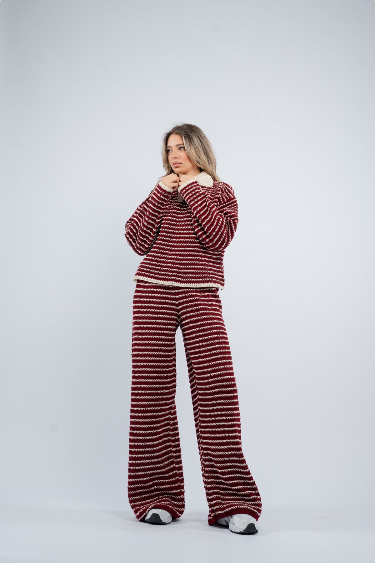Crochet knit set
