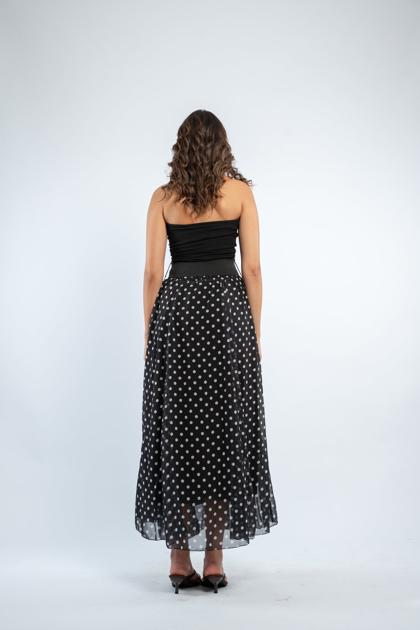 Polka dot skirt