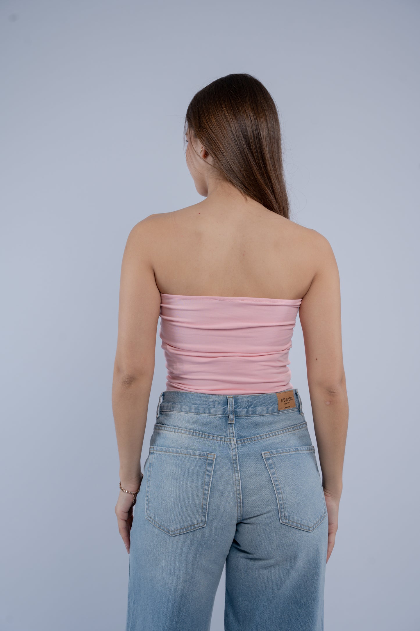 Strapless top