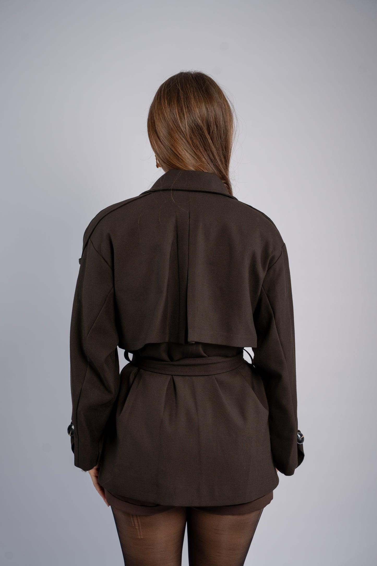 Short trench coat