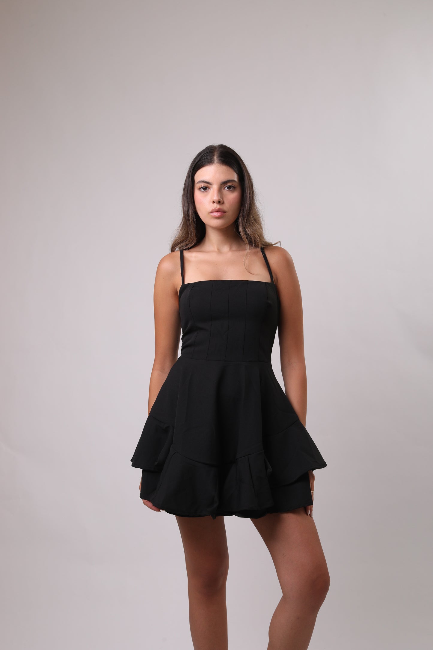 Mini padded dress
