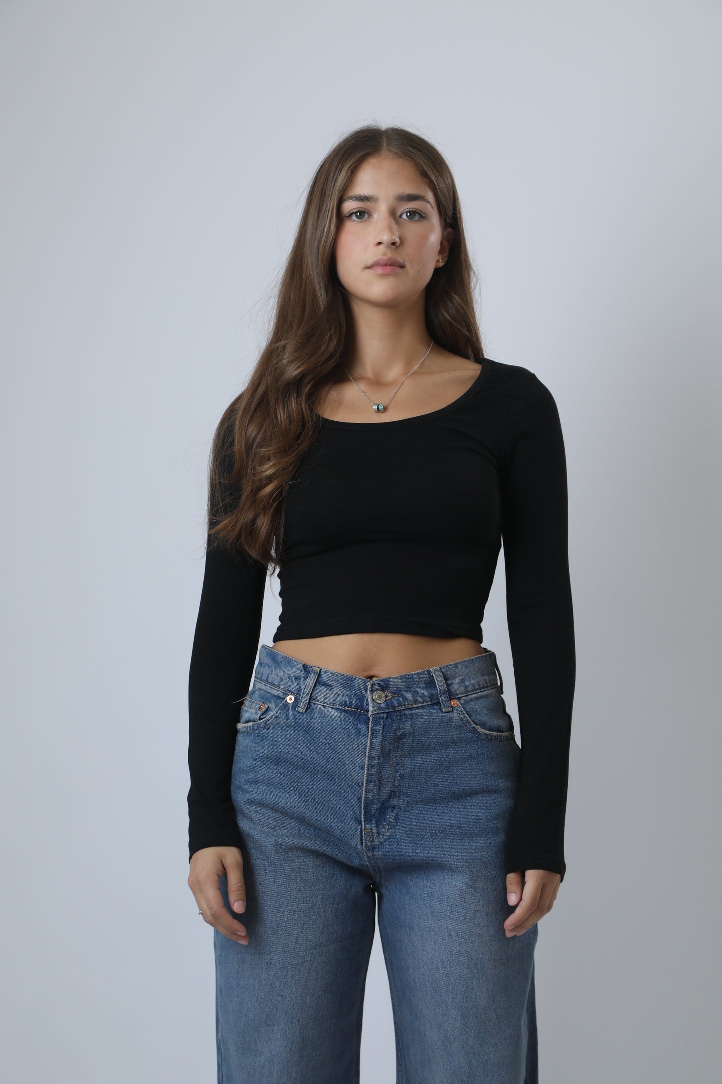 Round neck Top
