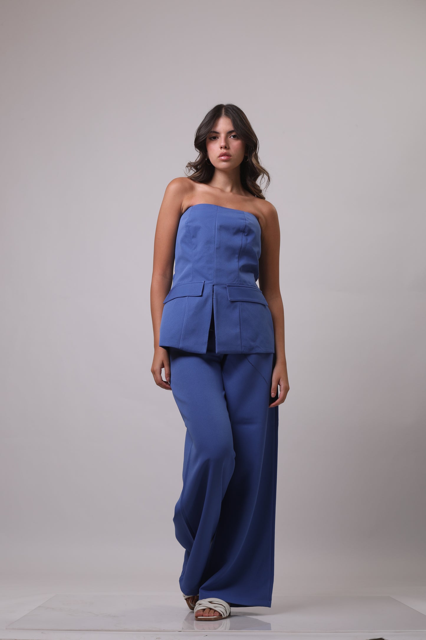 Crepe tunic set