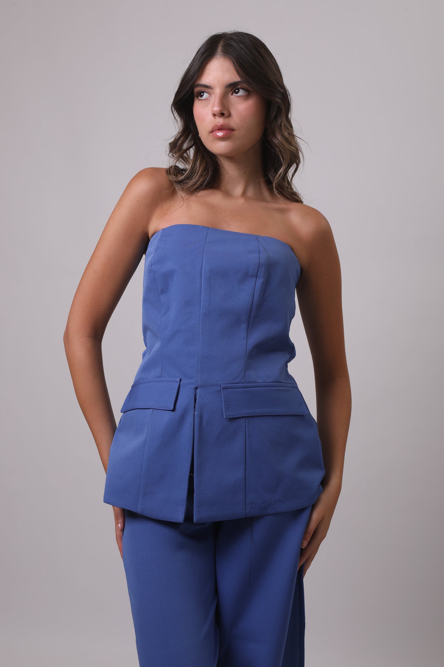 Crepe tunic set
