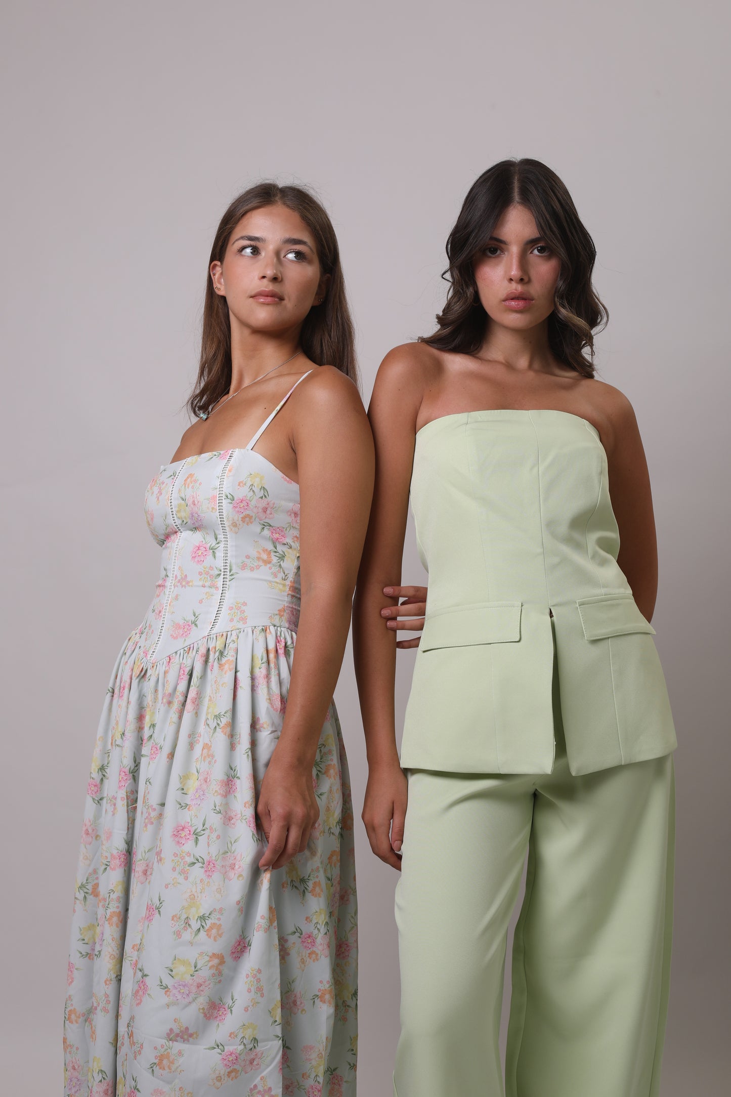 Crepe tunic set