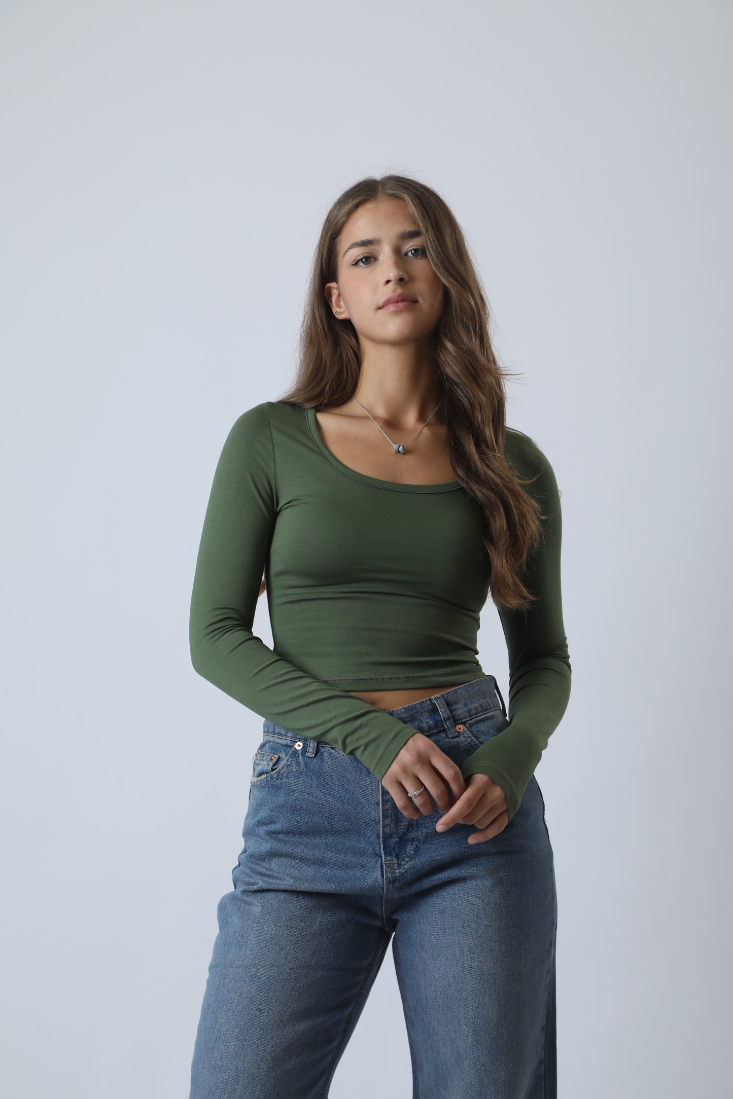 Round neck Top