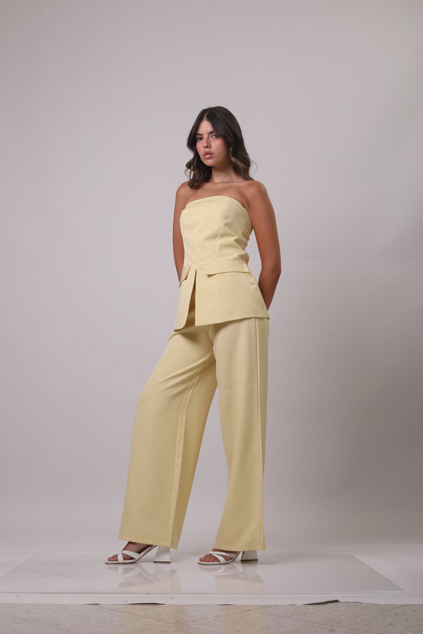 Crepe tunic set