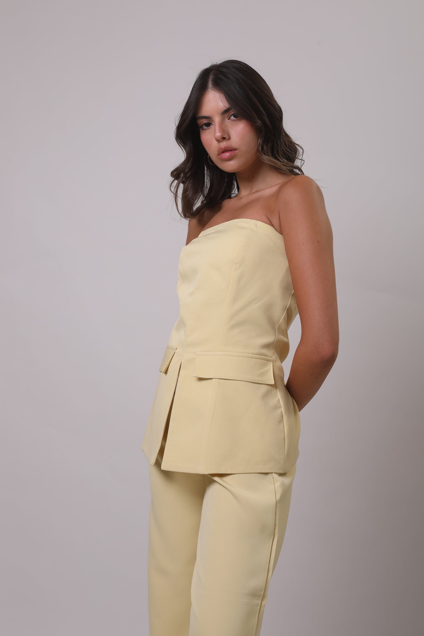Crepe tunic set
