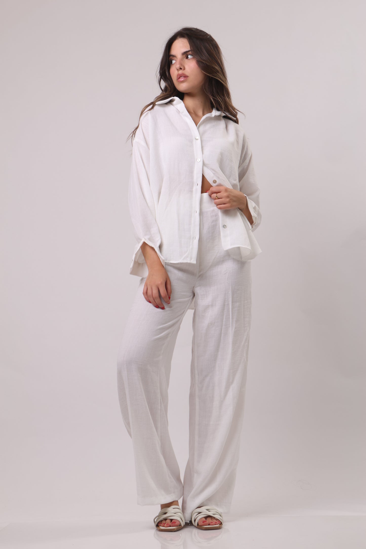 Two piece chemise set