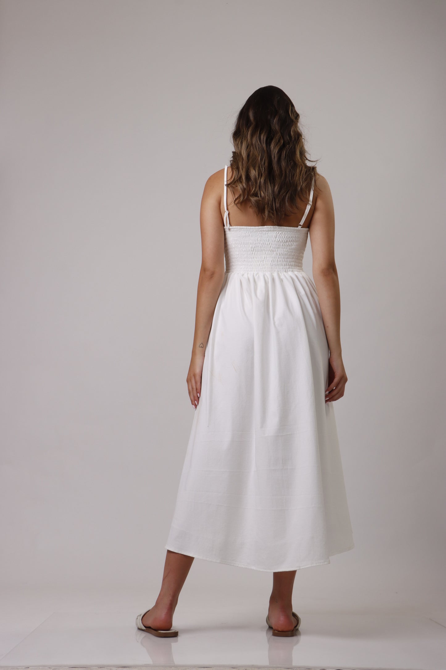 Flowy midi dress