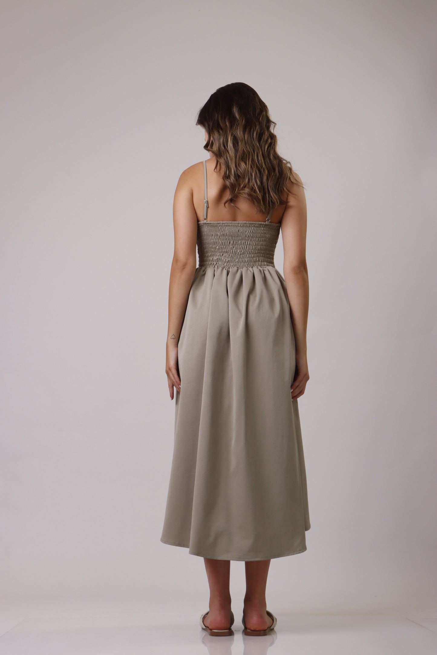 Flowy midi dress
