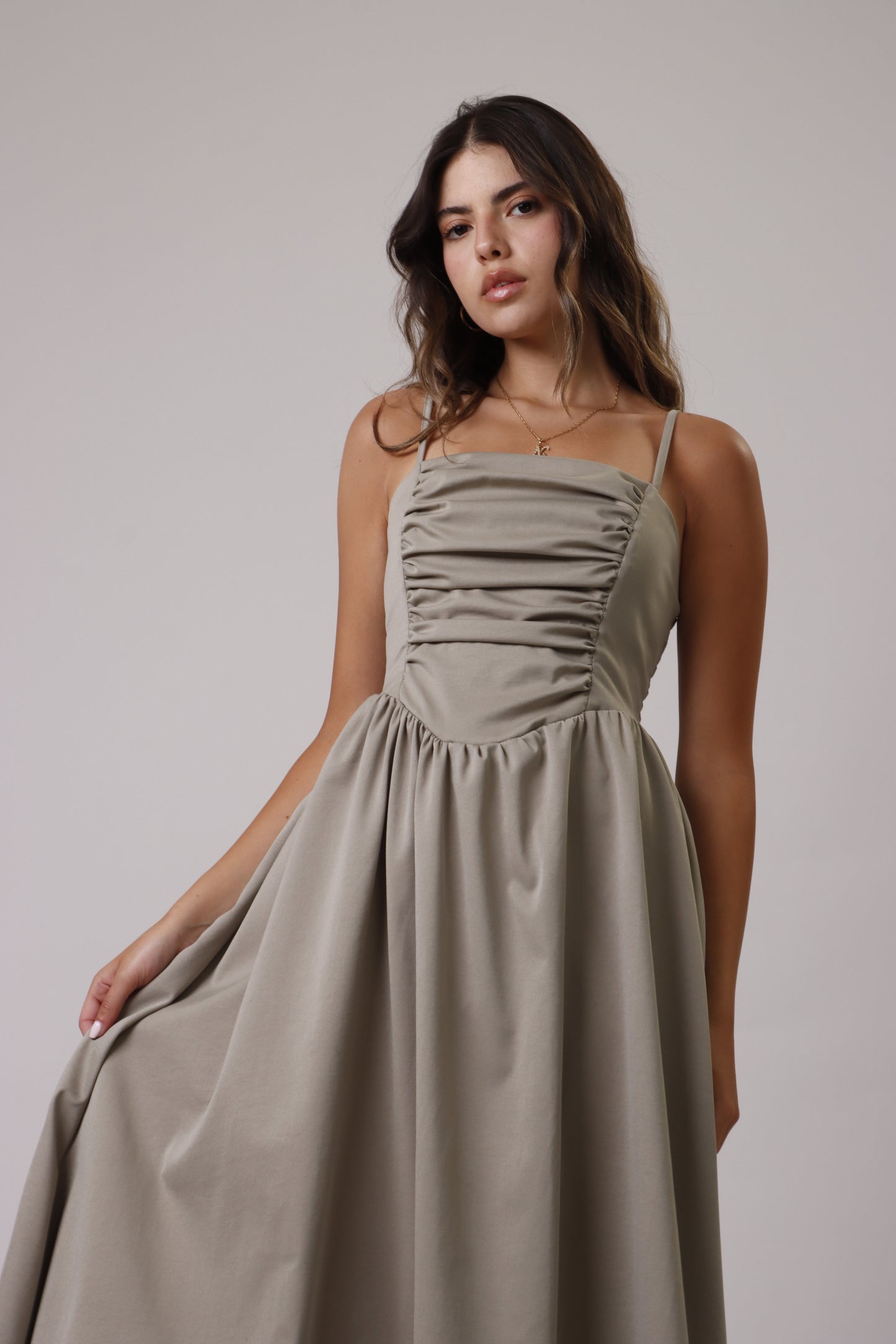 Flowy midi dress