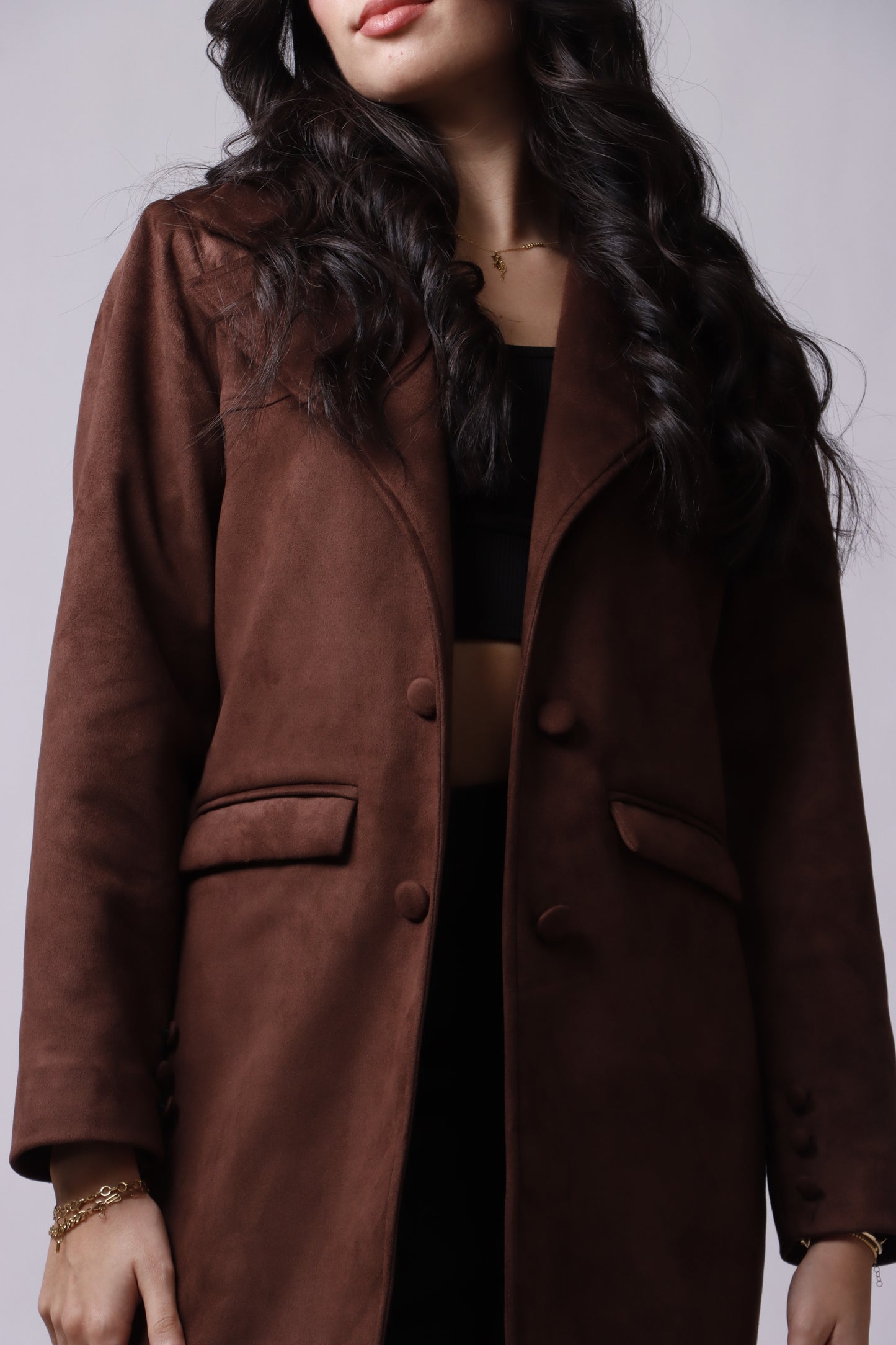 Suede Coat