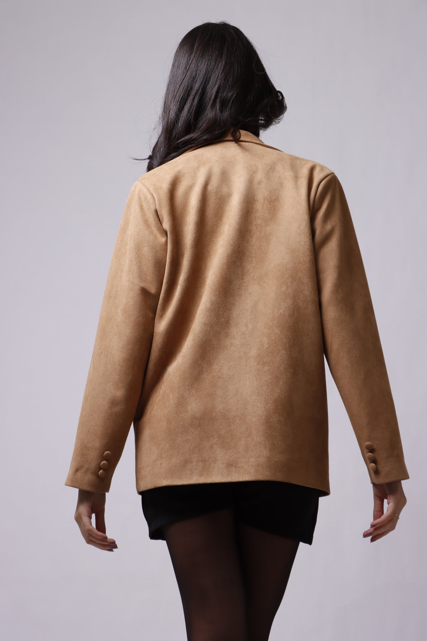Suede Blazer
