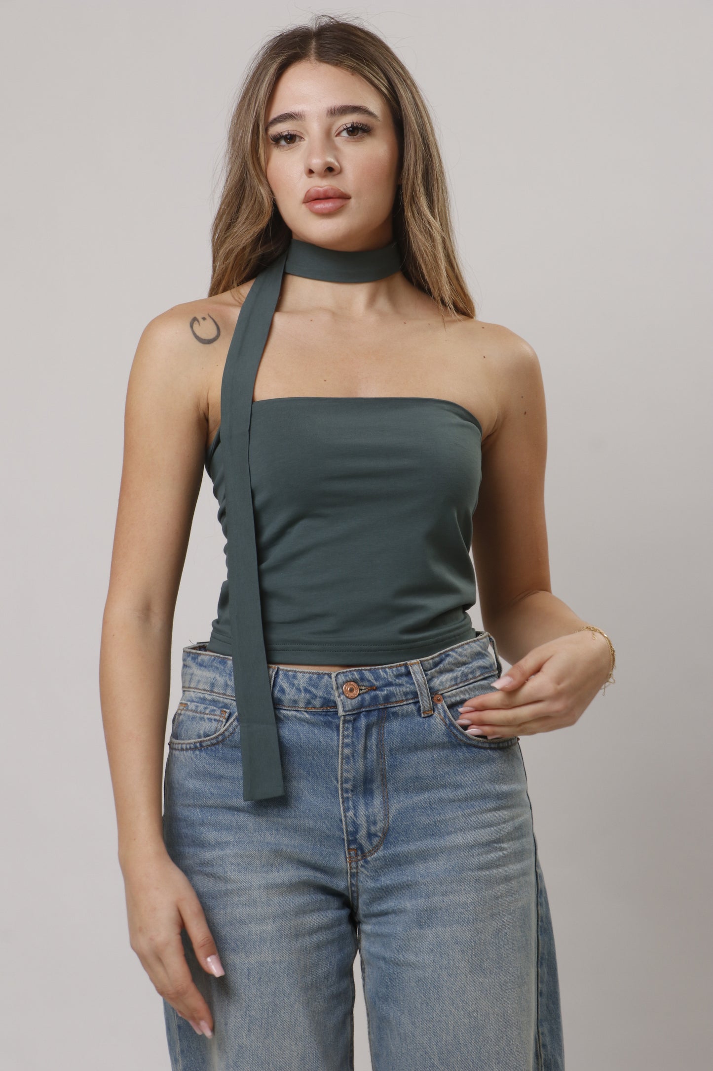 Scarf top