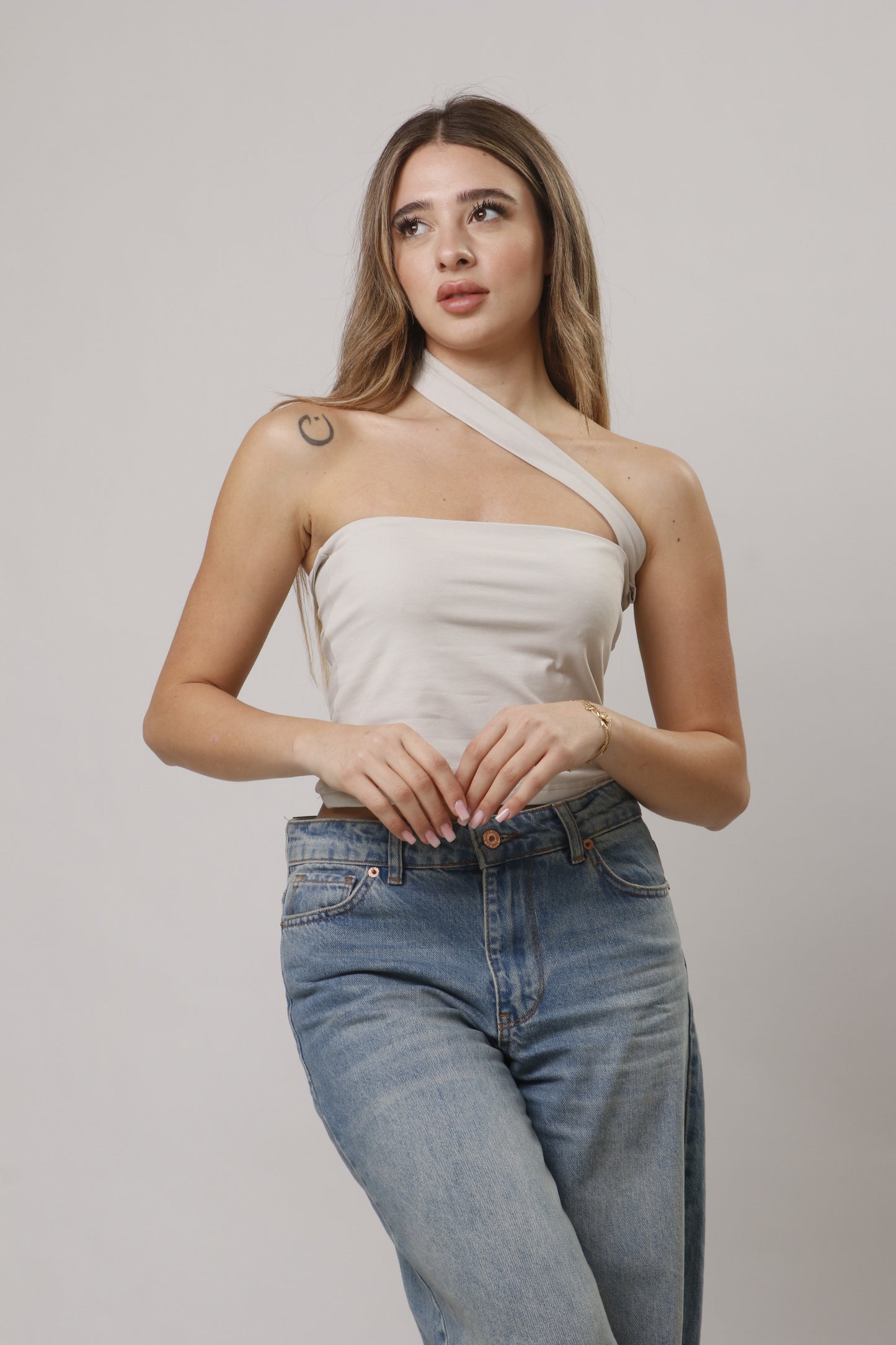 Scarf top