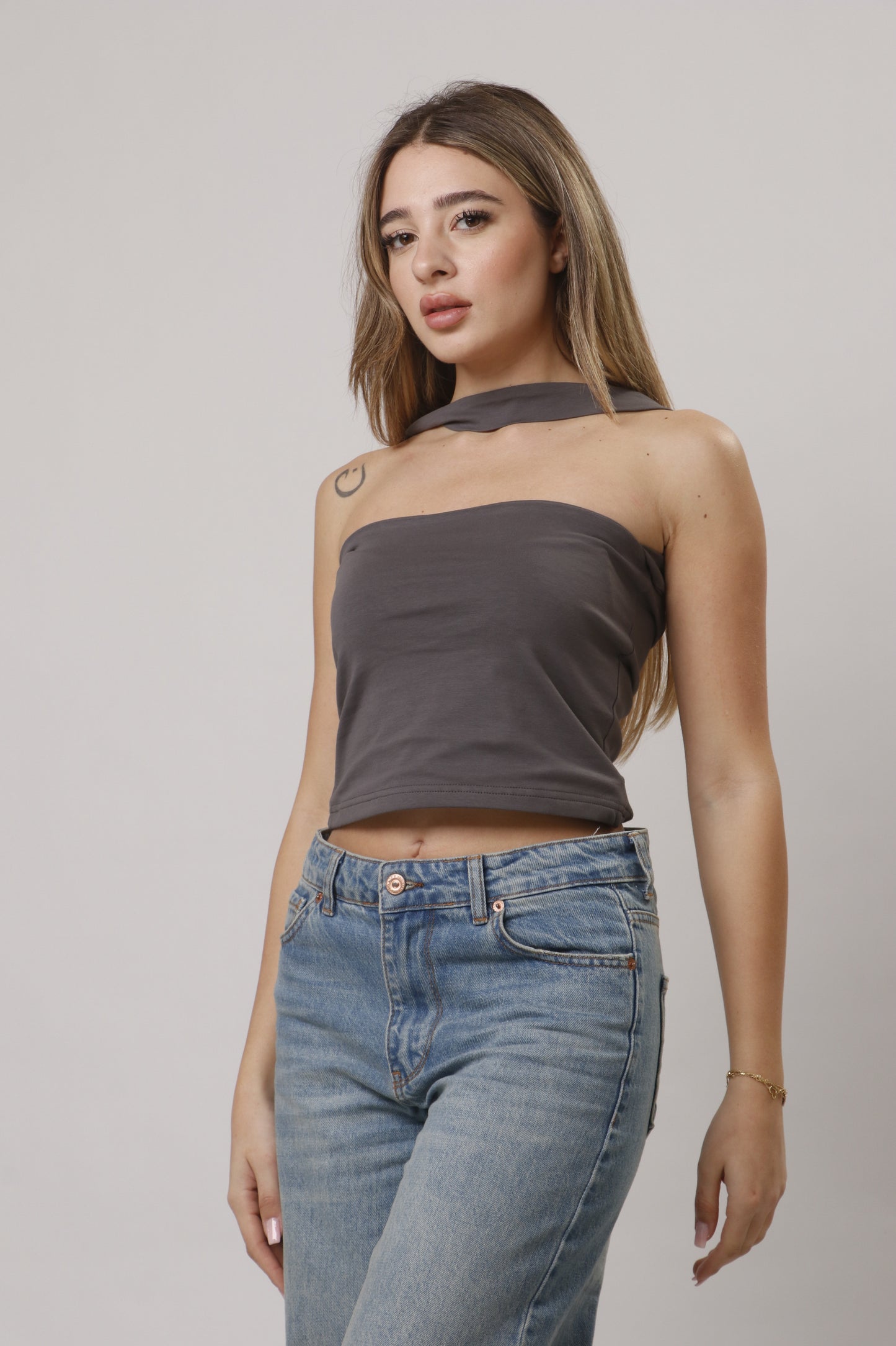 Scarf top