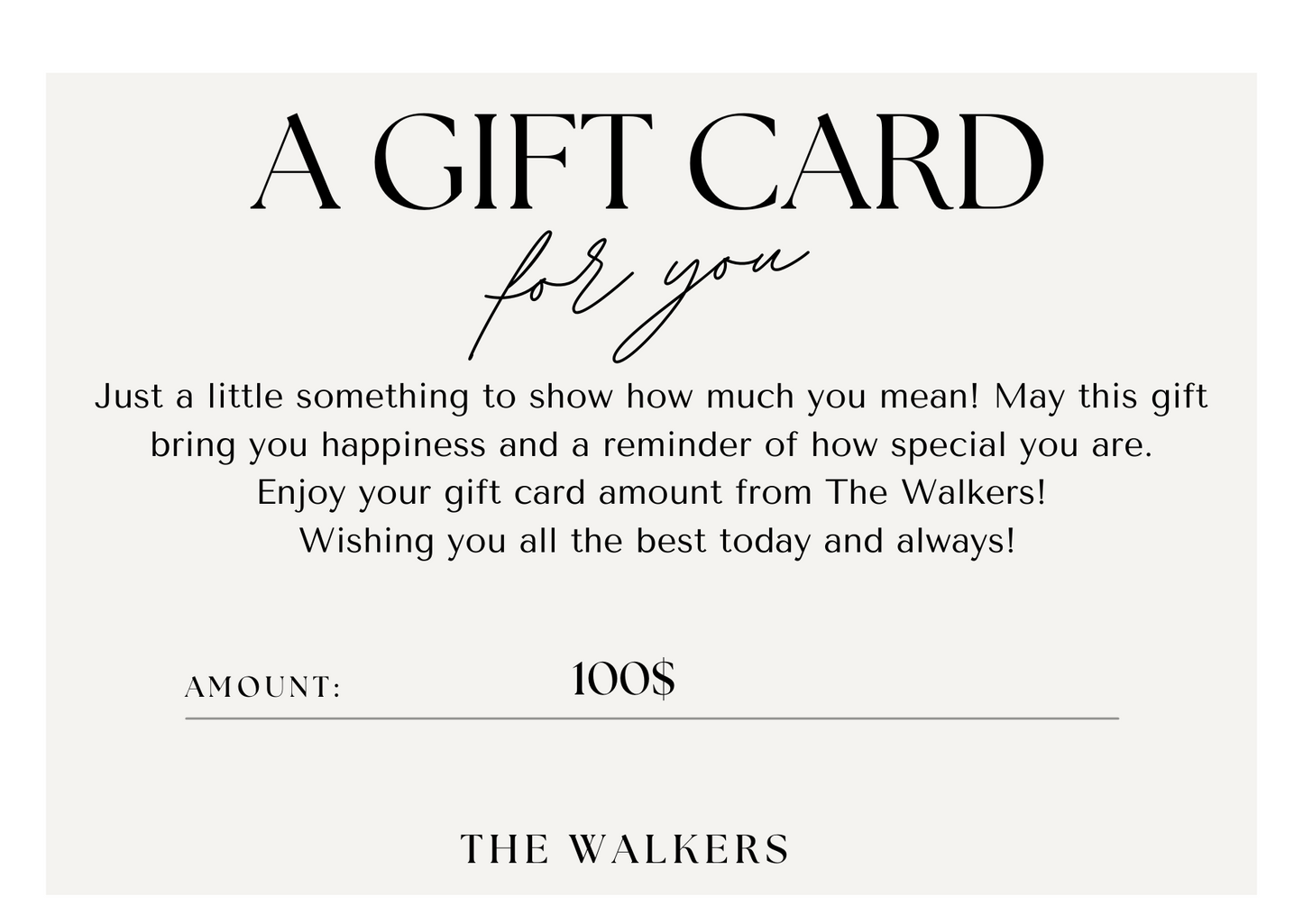 Gift Card