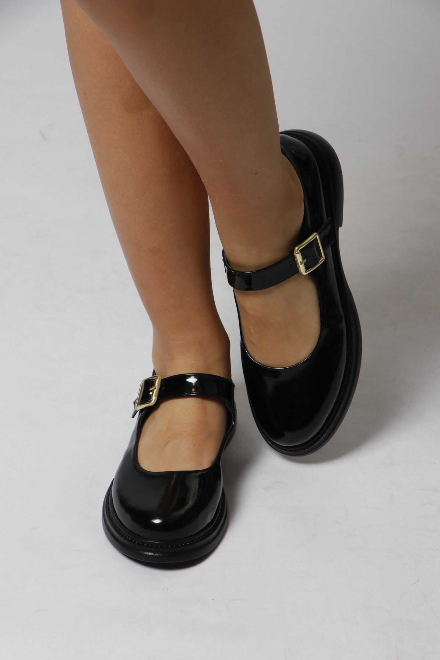 Leather loafers