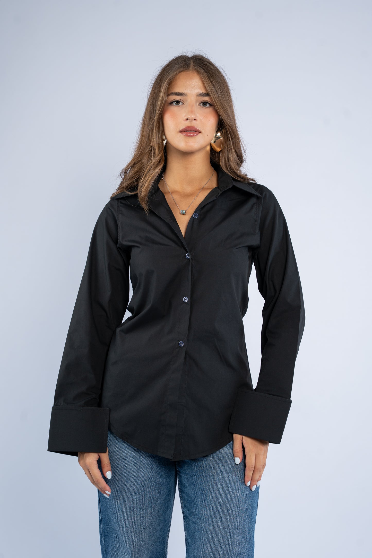 Waist fitted shirt