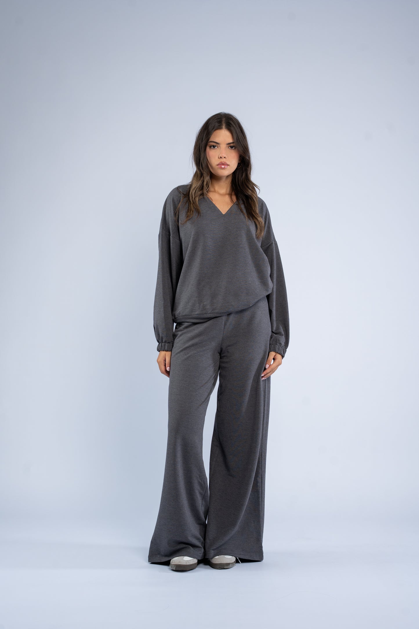 V-neck cotton set