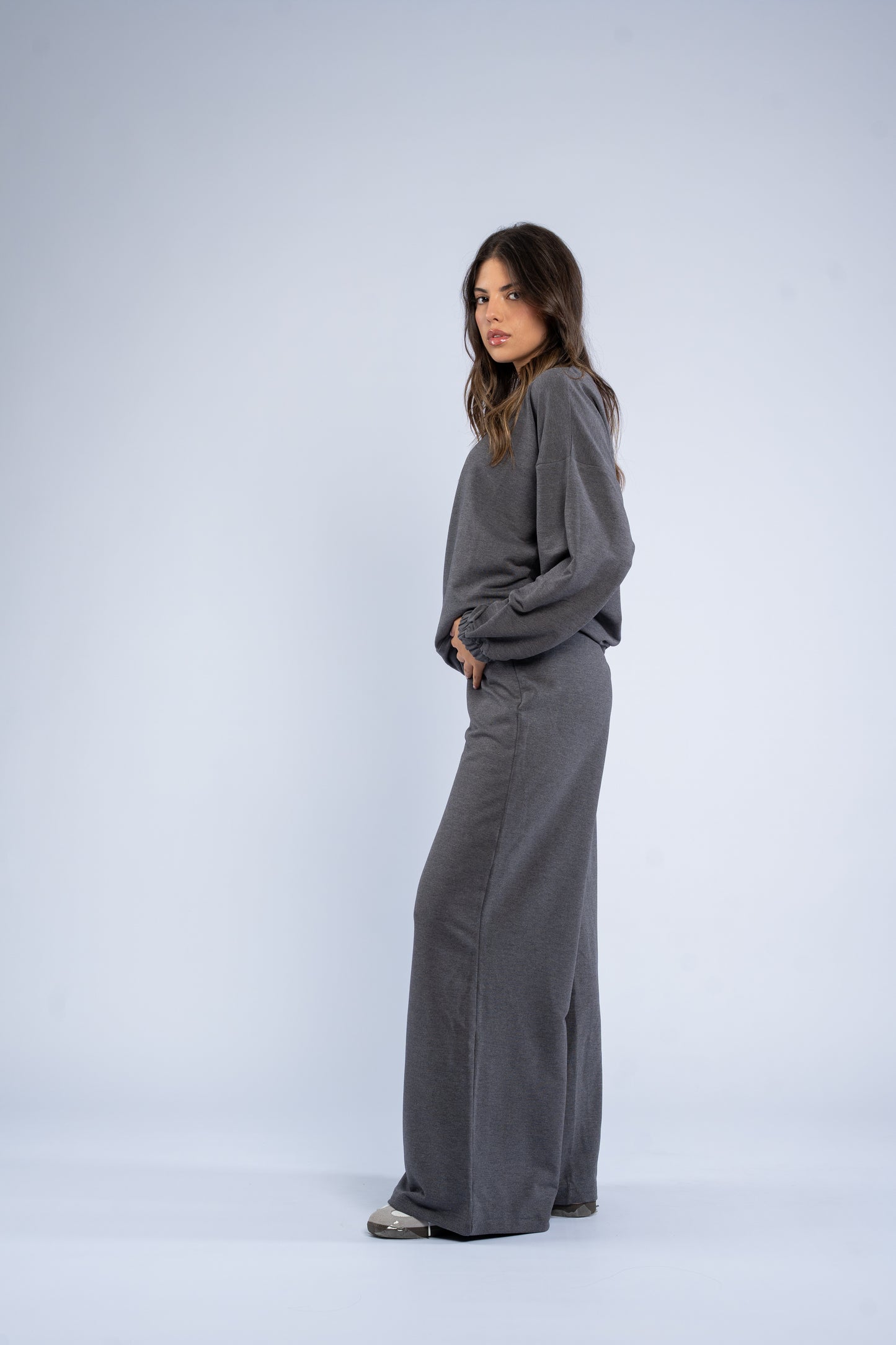 V-neck cotton set