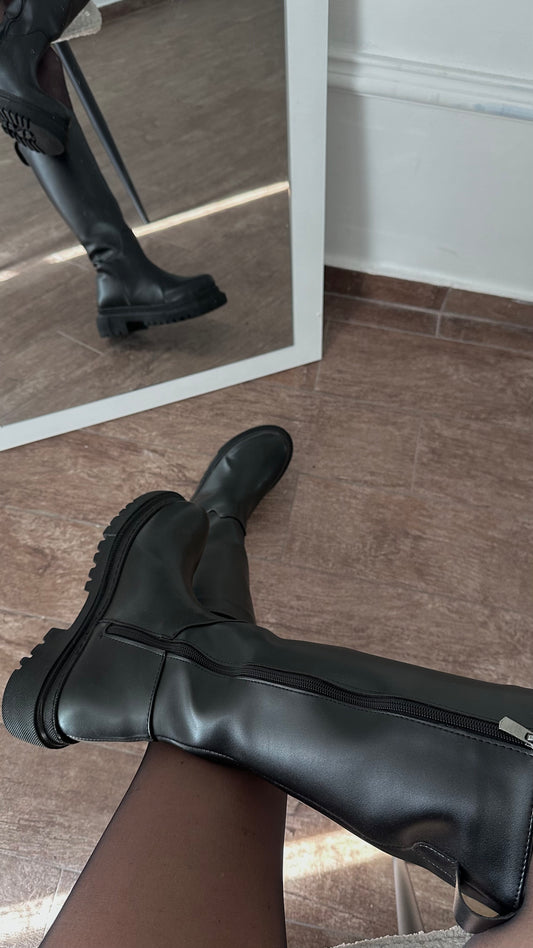 Tall Black Boots
