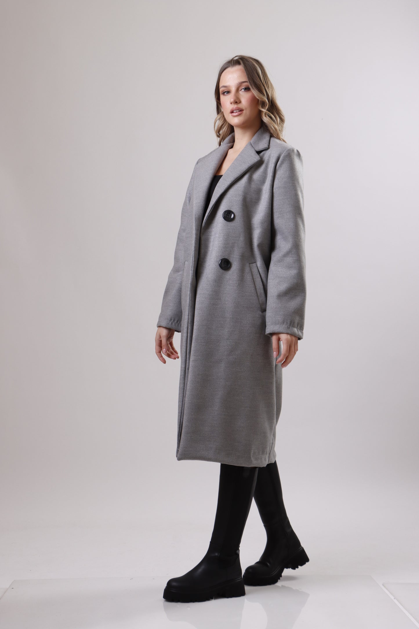 Buttoned Coat - Long Version